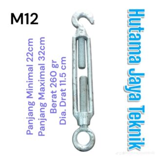 Jarum Keras Ikatan Angin M12 260 gram
