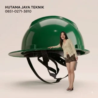 Helm Keselamatan Safety Proyek Hijau Tulungagung