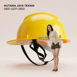 Helm Keselamatan Safety Proyek Kuning Tulungagung